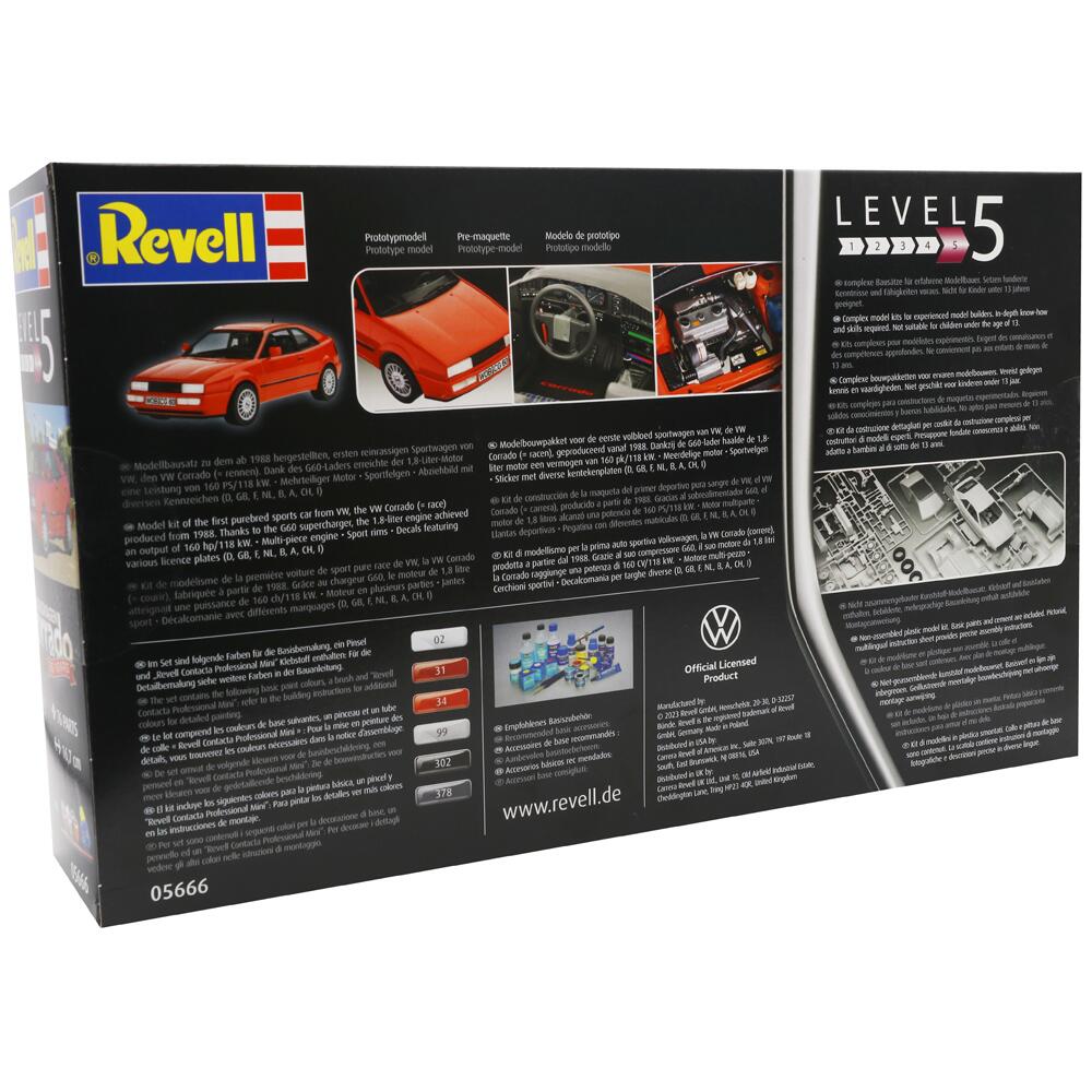 Revell Modellbausatz I Geschenkset VW Corrado I Maßstab 1:24