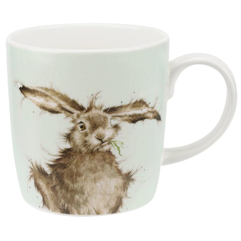 Royal Worcester Wrendale Hare Brained Mug MMMQ4020-XD