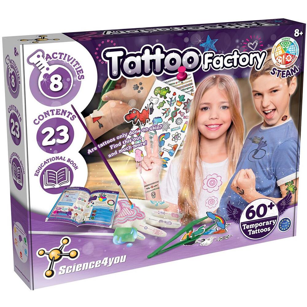 Science4You Tattoo Factory STEAM Educational Set 80002223