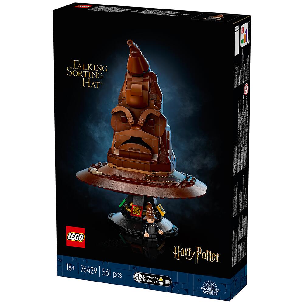 LEGO Harry Potter Talking Sorting Hat Building Set 76429