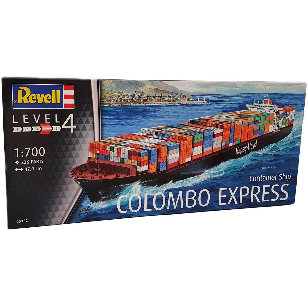 Revell Container Ship Colombo Express Plastic Model Kit Scale 1/700 05152
