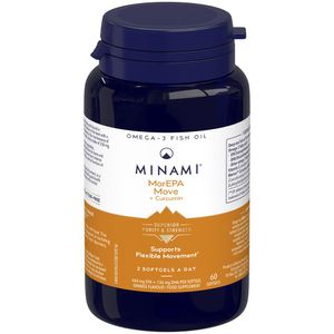 View 5 MINAMI Omega-3 Fish Oil MorEPA Move with Curcumin 60 Softgels 12535638