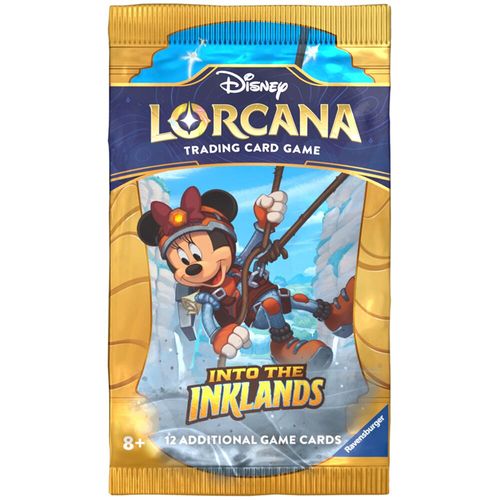 Disney Lorcana Into The Inklands Sealed Booster Pack SINGLE 11098286