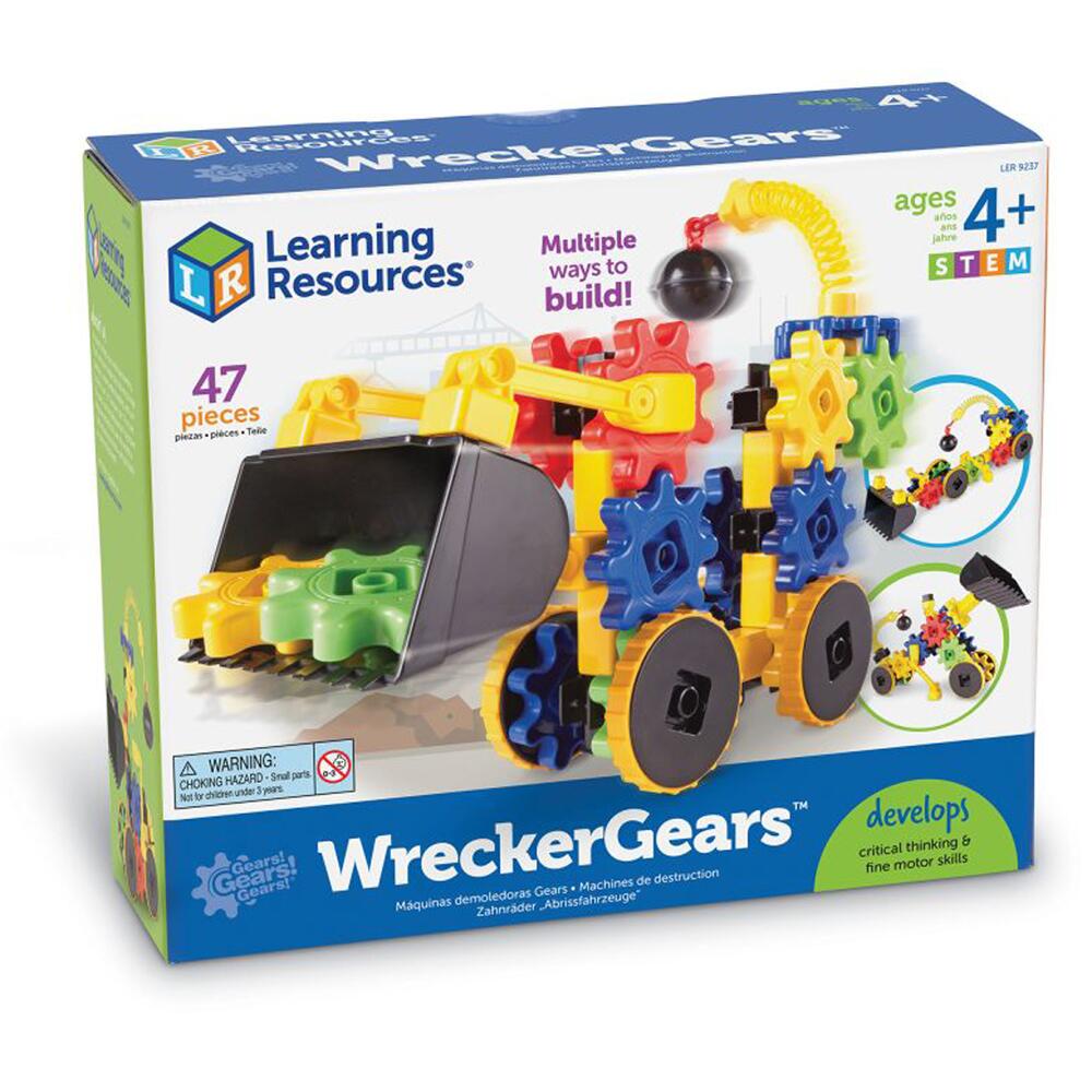 Learning Resources Gears Gears Gears WreckerGears Building Set