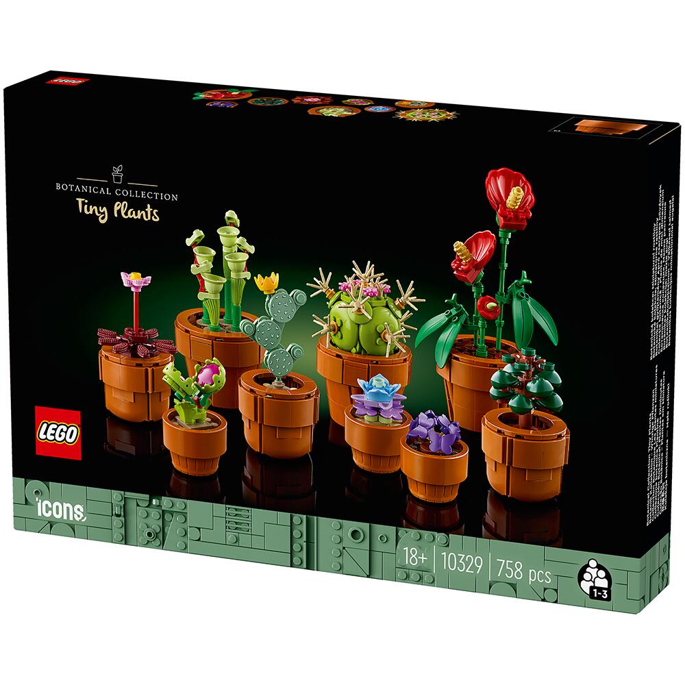LEGO ICONS Botanical Collection Tiny Plants Building Set 10329