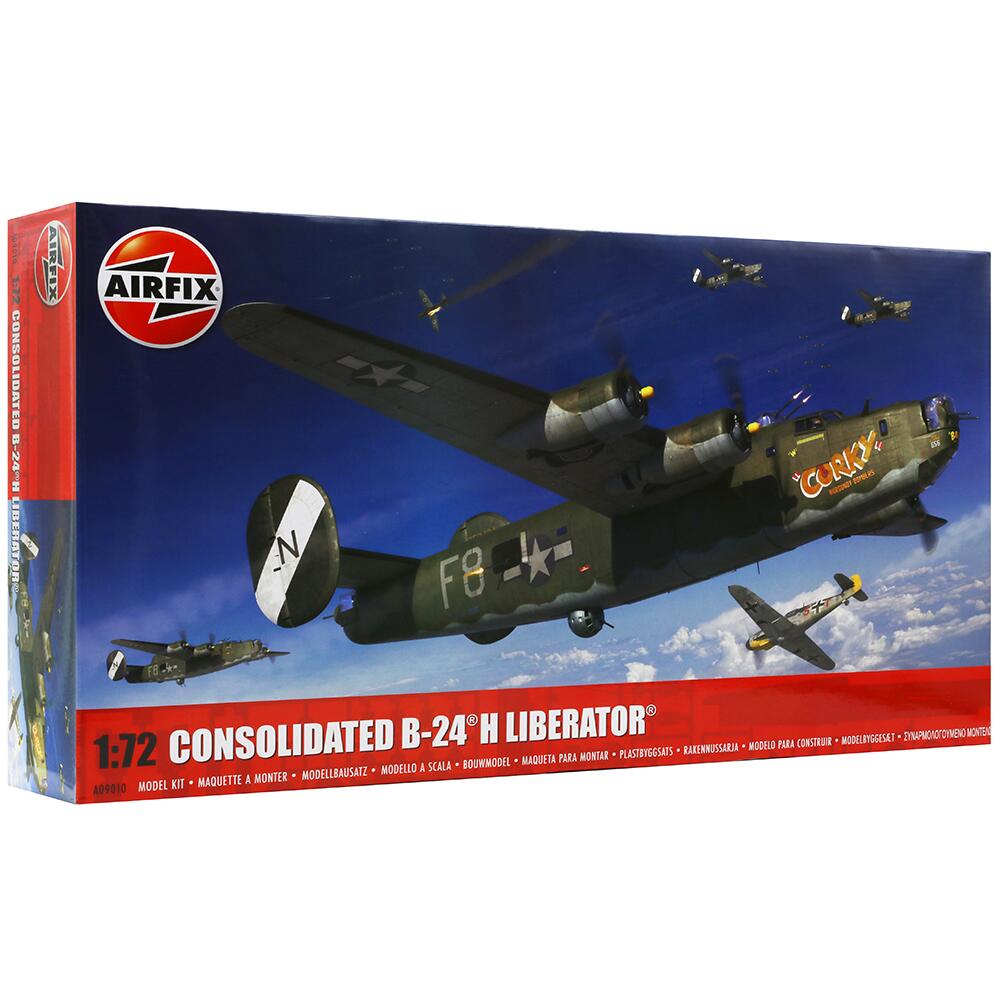 Airfix Consolidated B-24 H Liberator Aircraft Model Kit A09010 Scale 1:72