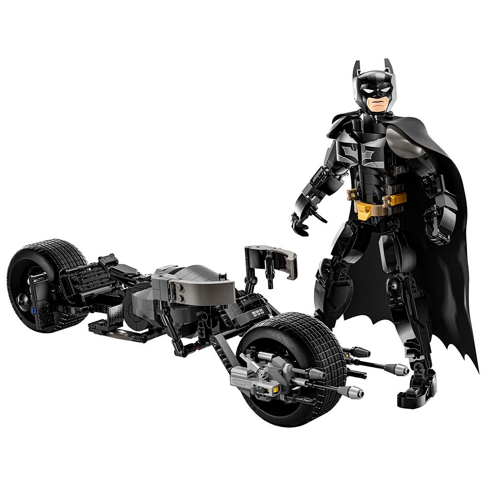 LEGO DC Comics Batman Construction Figure and the Bat Pod Bike Building Set