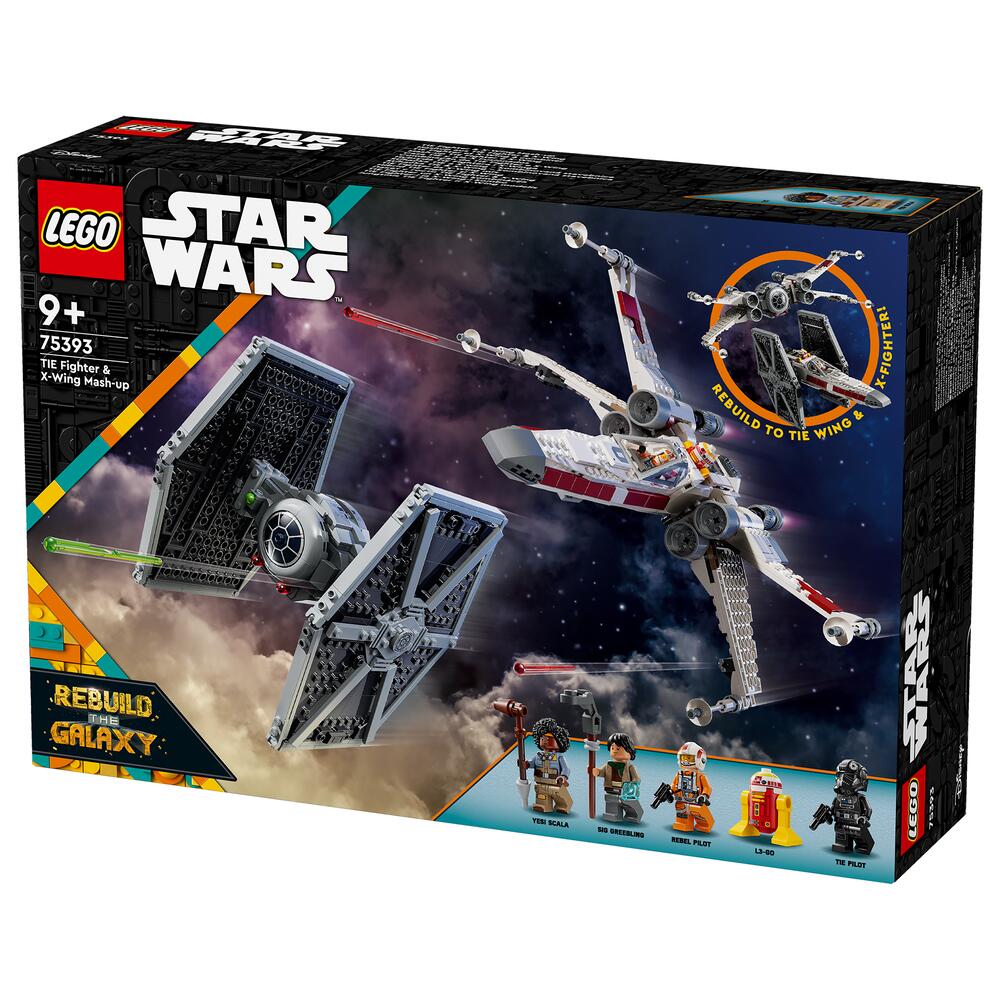LEGO Star Wars TIE Fighter & X-Wing Mash-up Set 75393 Ages 9+ 6470451