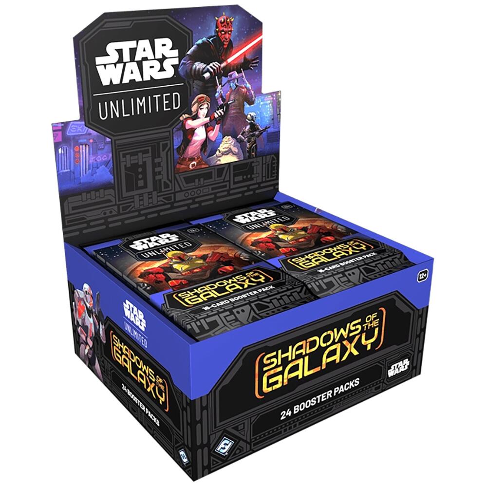 Star Wars Unlimited Shadows of the Galaxy Booster Box SEALED FFGSWH0202