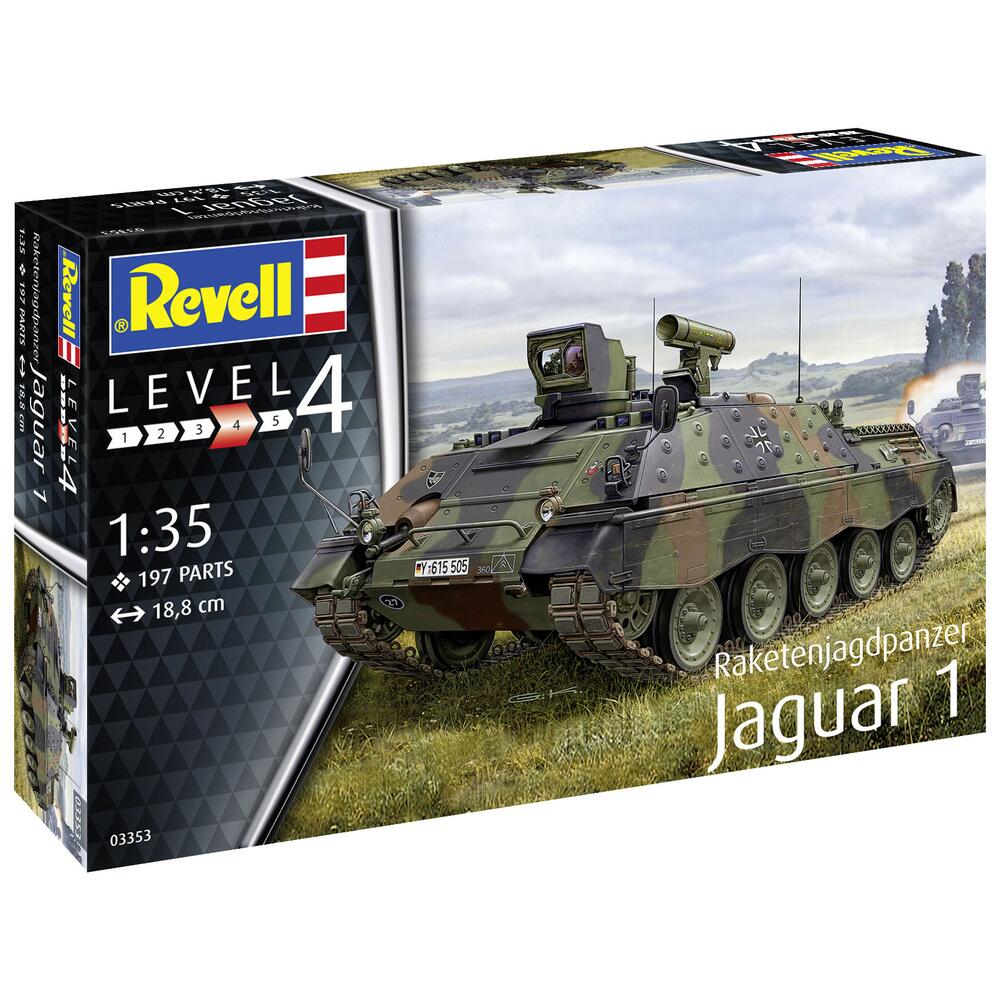 Revell Raketenjagdpanzer Jaguar 1 Tank Destroyer Model Kit Scale 1:35 03353