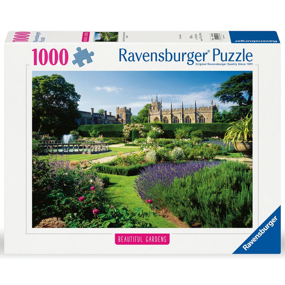 Ravensburger Beautiful Gardens Sudeley Castle Garden 1000 Piece Jigsaw Puzzle 12000848