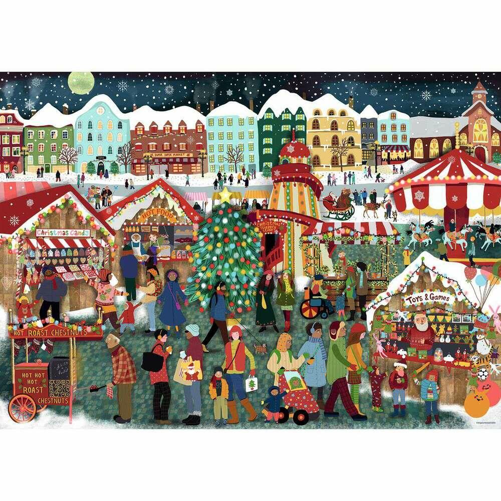 Summer Christmas Market Jigsaw Puzzle (1000 Pieces) main image 0