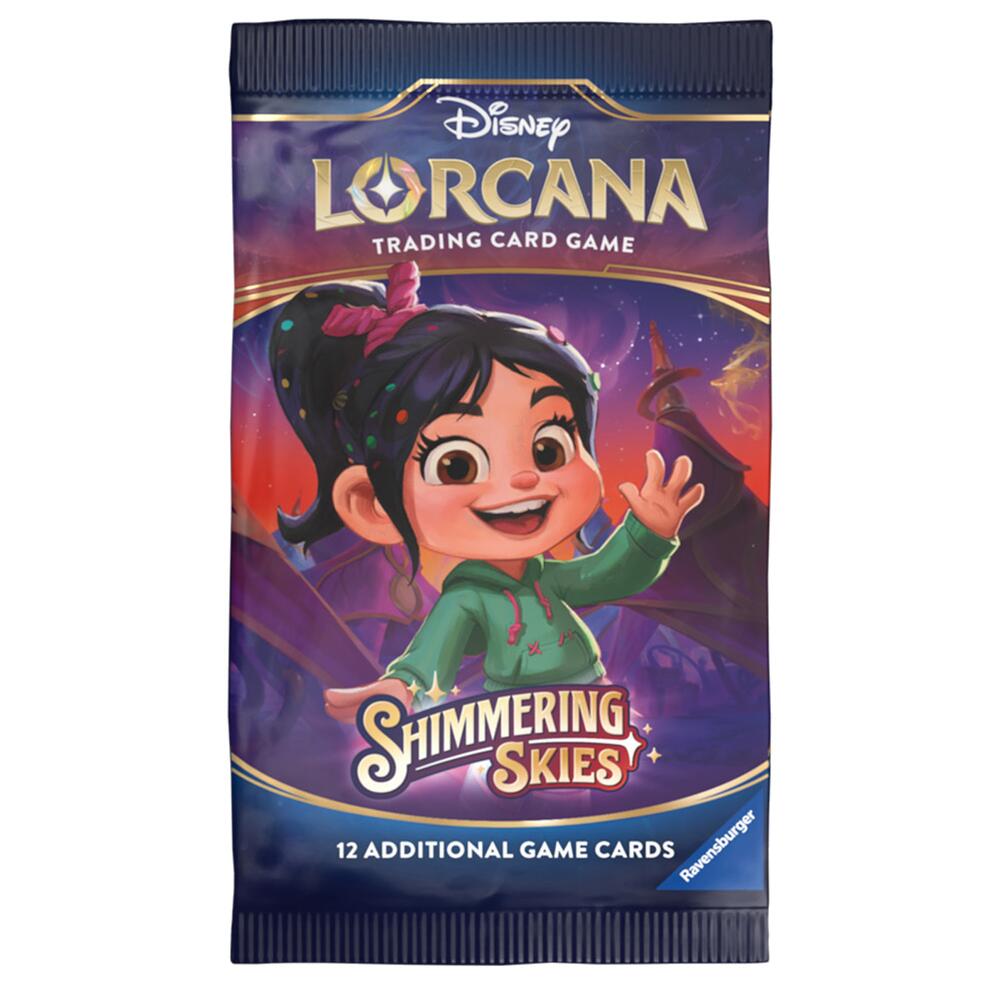 Disney Lorcana Shimmering Skies Sealed Booster Pack SINGLE 11098390