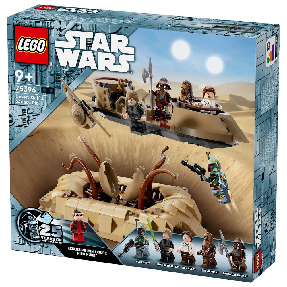 LEGO Star Wars Return of the Jedi Desert Skiff Sarlacc Pit Set 75396