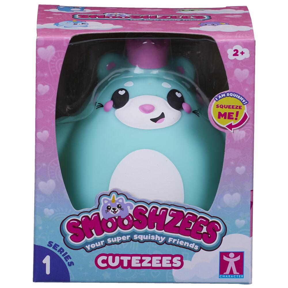 Smooshzees Cutezees GREEN KITTY ESME 08216