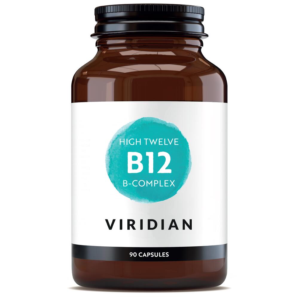 Viridian High Twelve Vitamin B12 with B Complex 90 Capsules