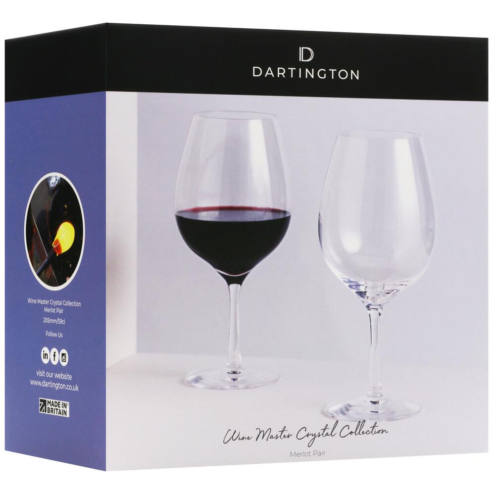 Dartington Crystal Wine Master MERLOT Set of 2 ST2233/P/NGC