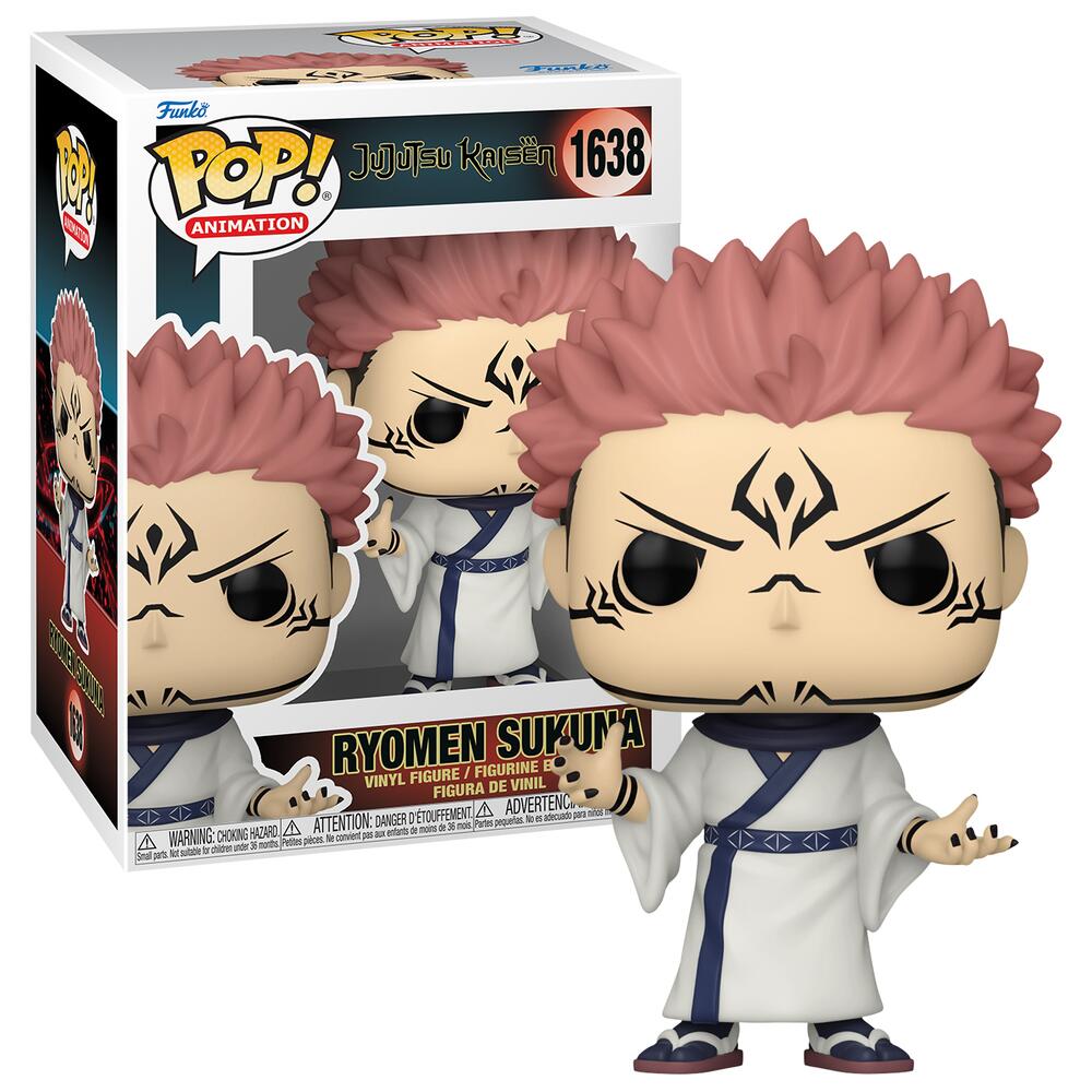 Funko POP! Animation Jujutsu Kaisen Ryomen Sukuna in Kimono Vinyl Figure 1638 80282