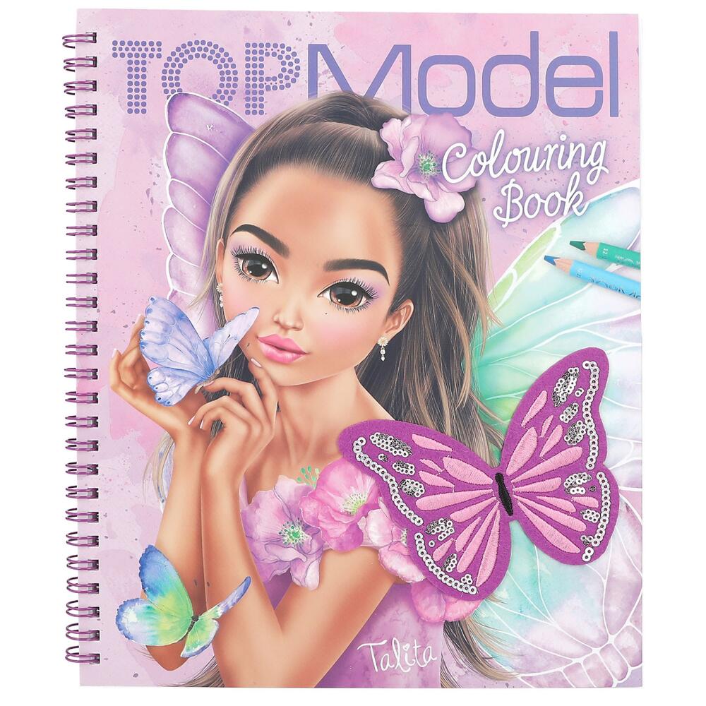 Depesche TOPModel Fairy Love Talita Colouring Book 12976_A