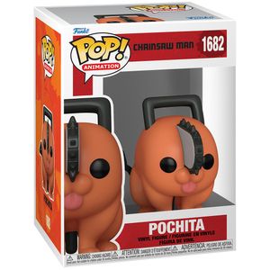 View 3 Funko POP! Animation Chainsaw Man Pochita Vinyl Figure 1682 80322