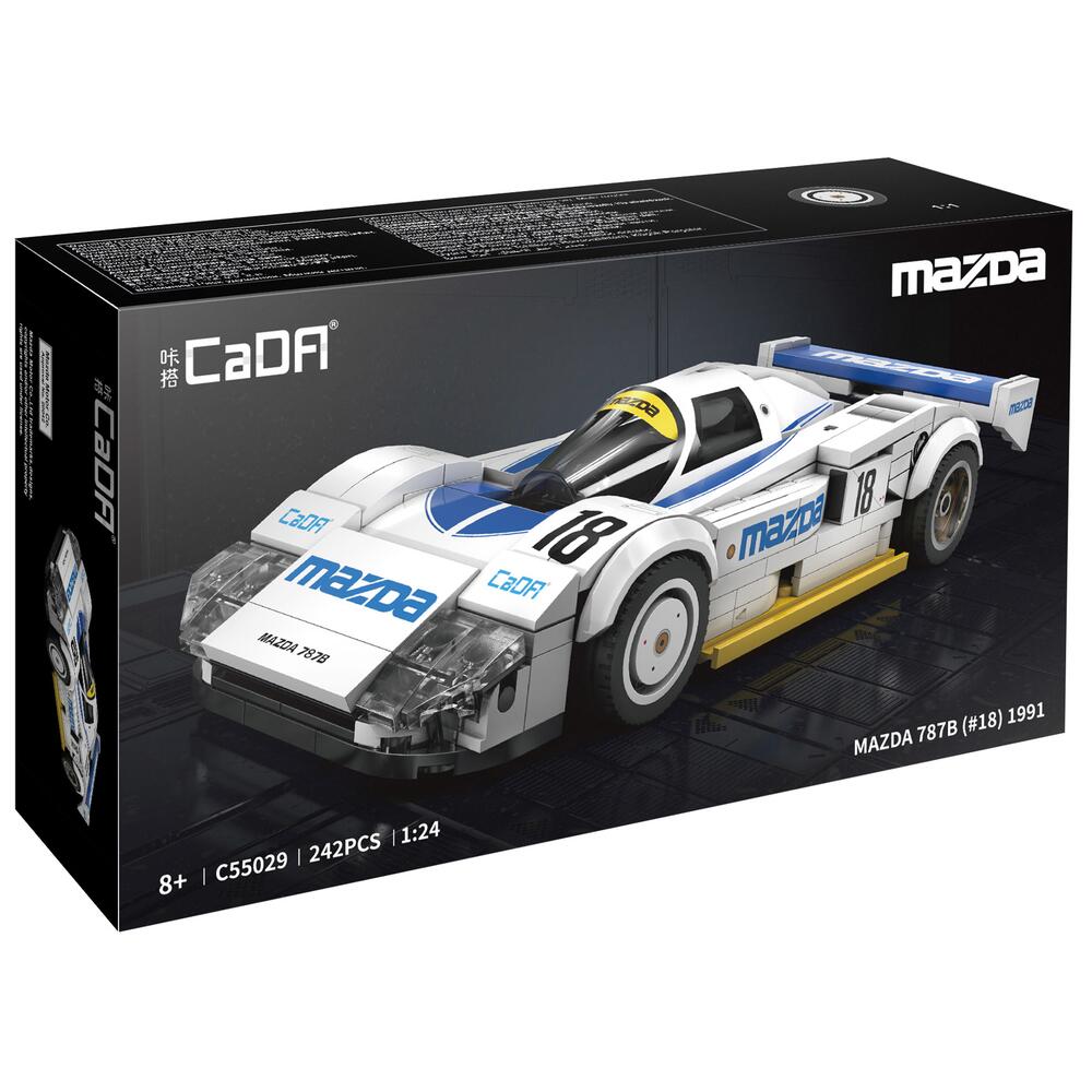 CaDA Cars Mazda 787B Construction Toy Scale 1:24