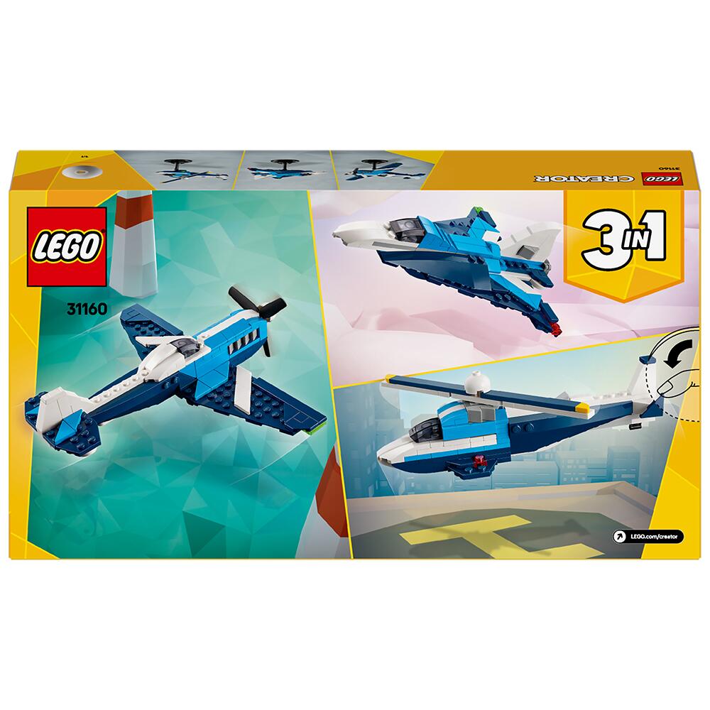 LEGO Creator Aircraft: Race Plane Set 31160