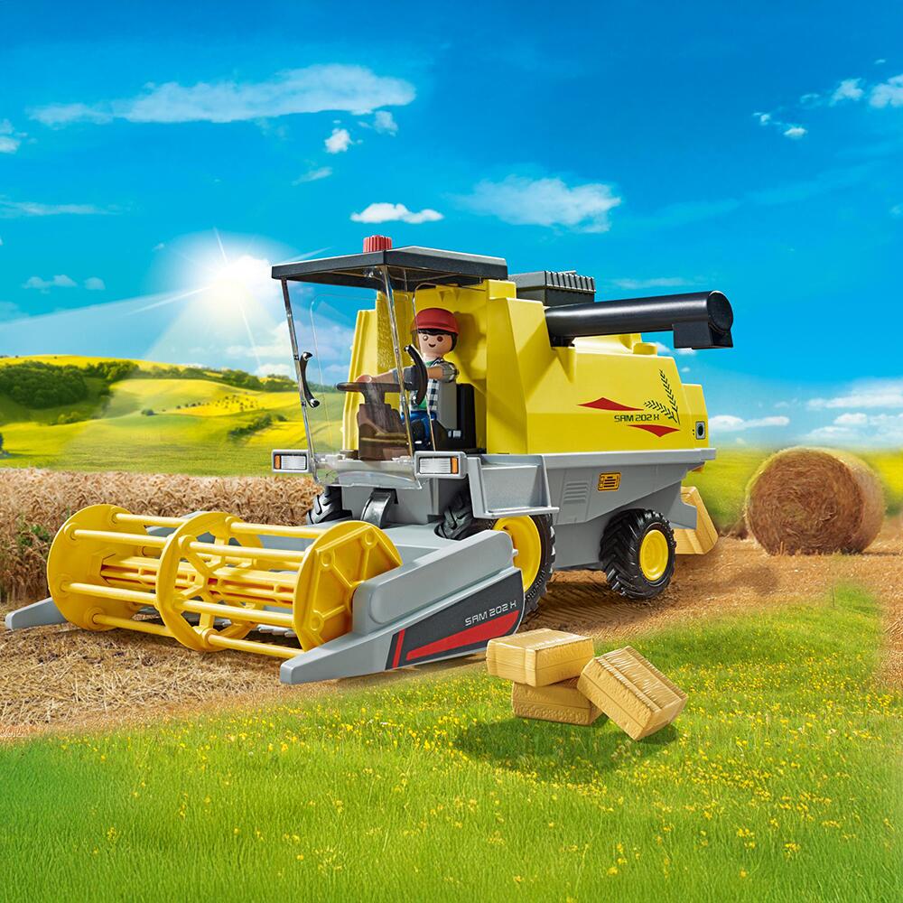 Playmobil Country Combine Harvester Playset - Main Image