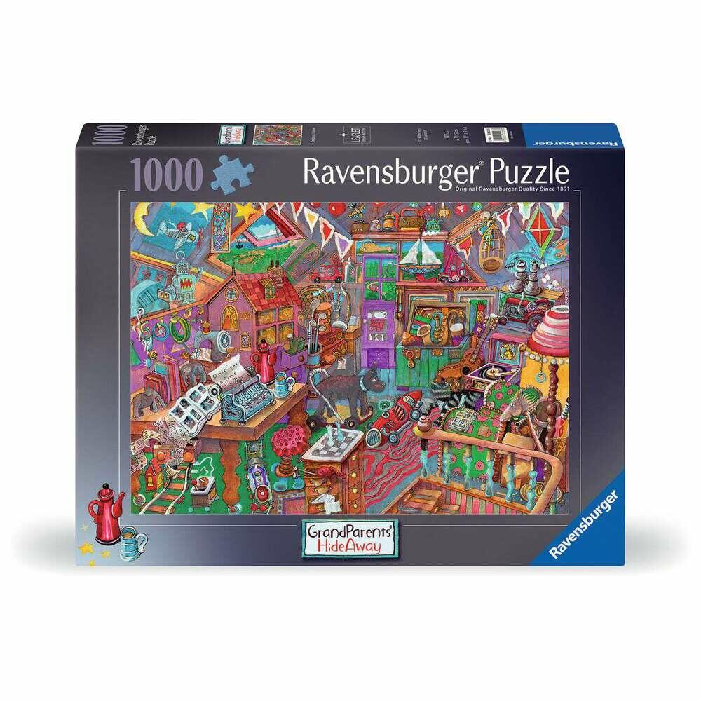 Ravensburger Country Cottage Railway Cottage Puzzle 1000 Pezzi - Certificato FSC