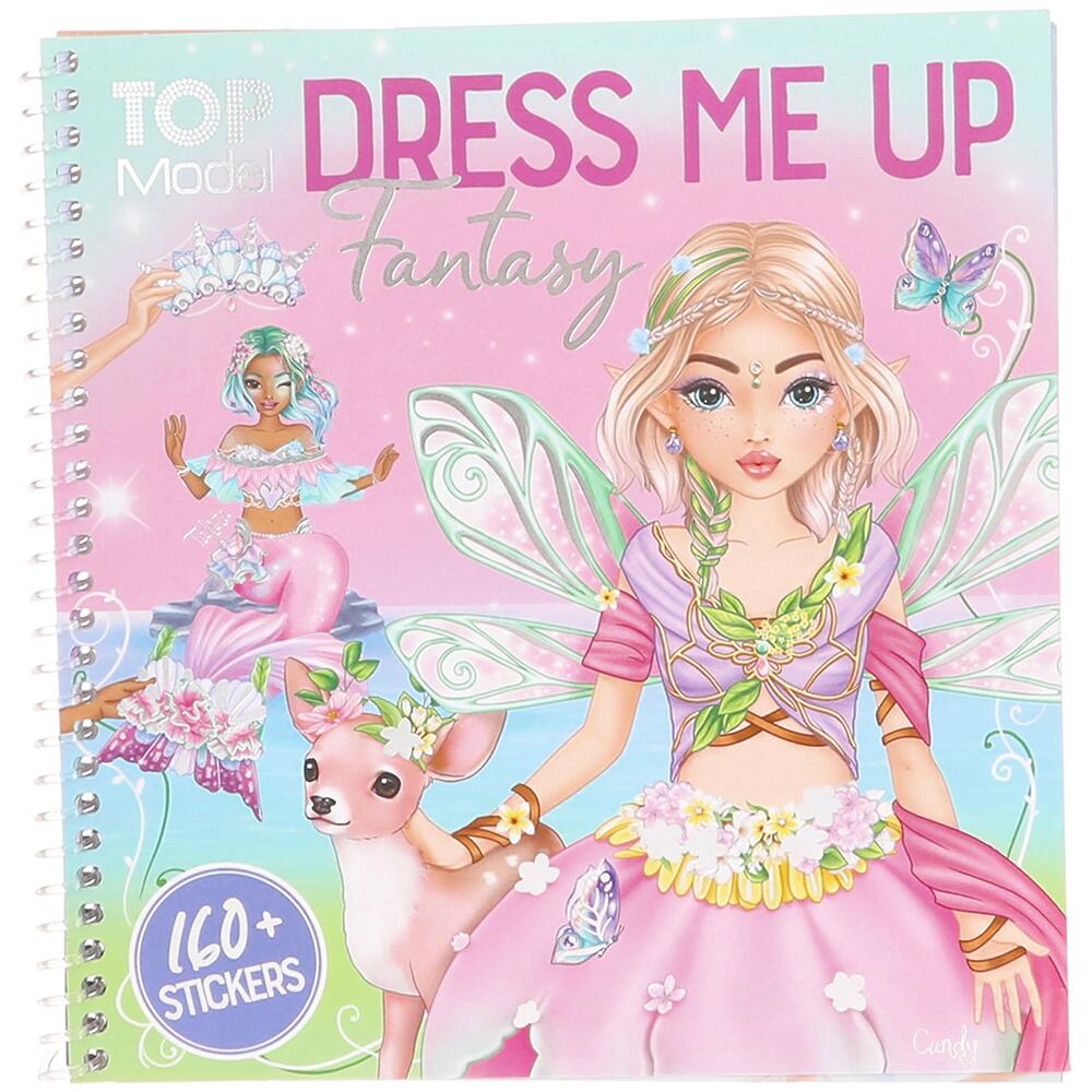 Depesche TOPModel Fantasy Dress Me Up Stickerbook 13439_A