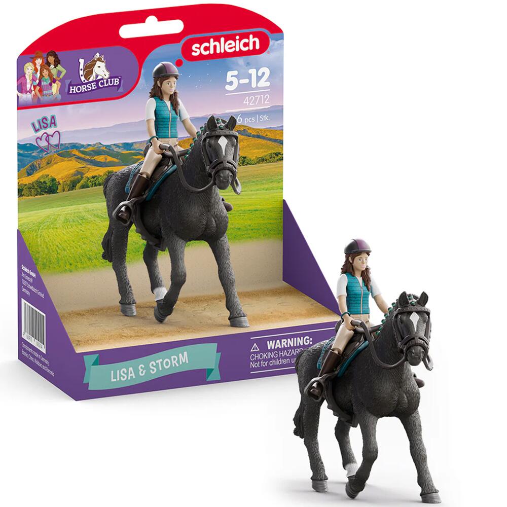 Schleich Horse Club Lisa & Storm Horse & Rider Figure Set 42712