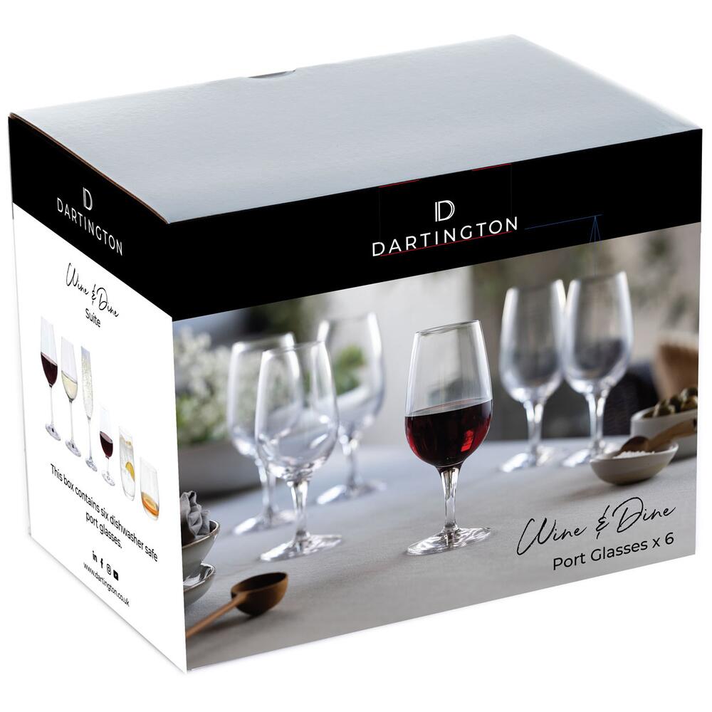 Dartington Wine & Dine Port Glasses Set of 6 ST3592/8/6PK