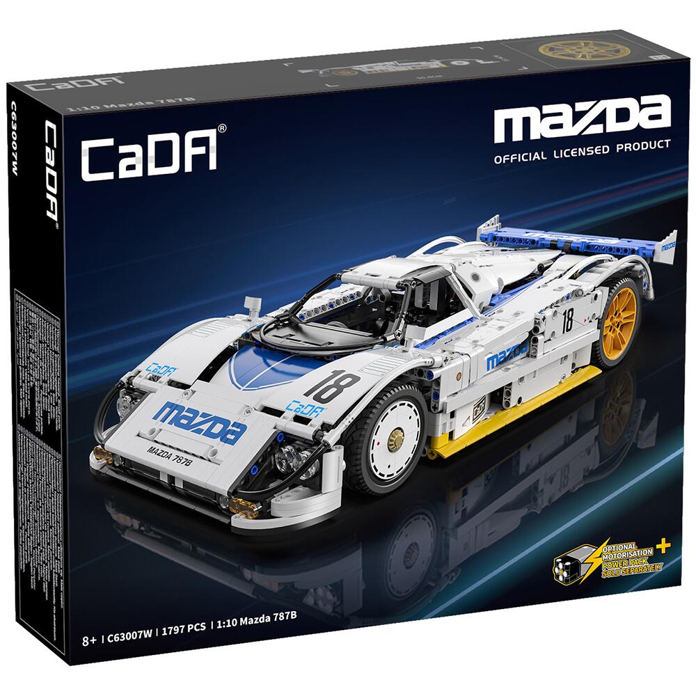 CaDA Mazda 787B Race Car Construction Toy Scale 1:10