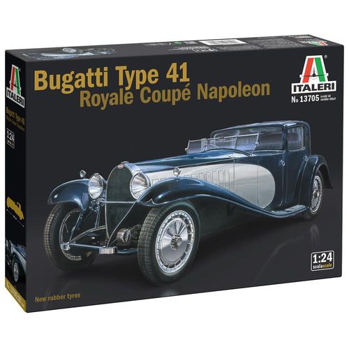Italeri Bugatti Type 41 Royale Coupe Napoleon Classic Car Model