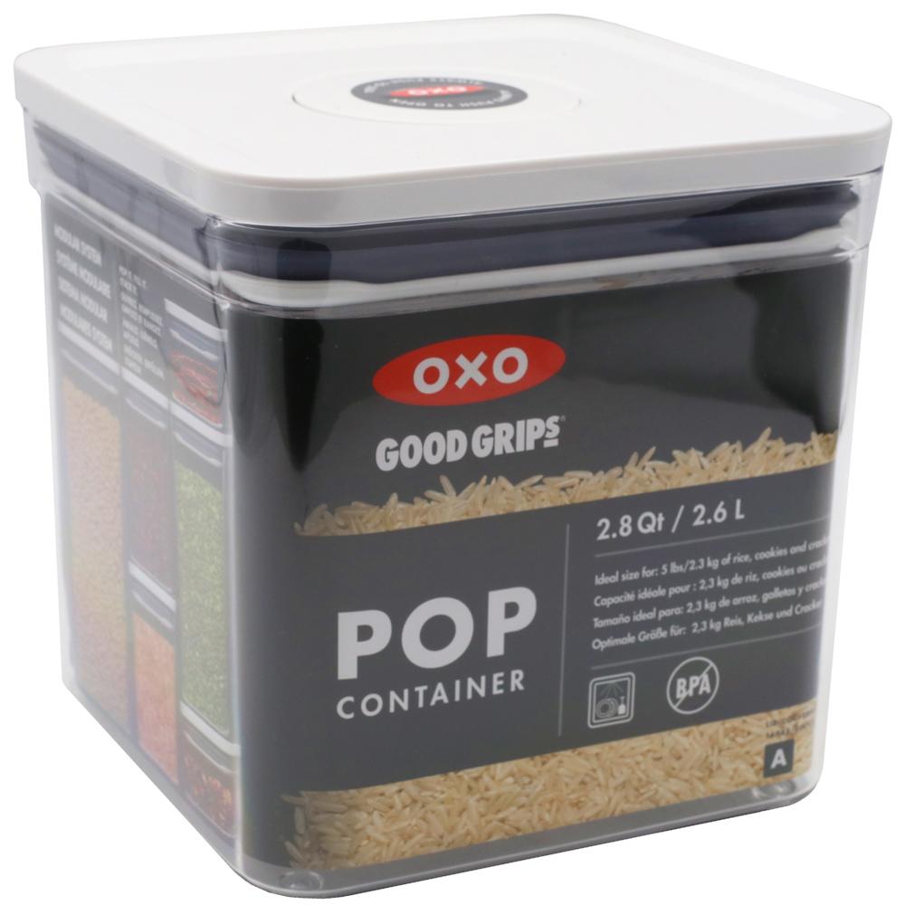 OXO Softworks Small Square Pop Container, 1.1 qt - Smith's Food