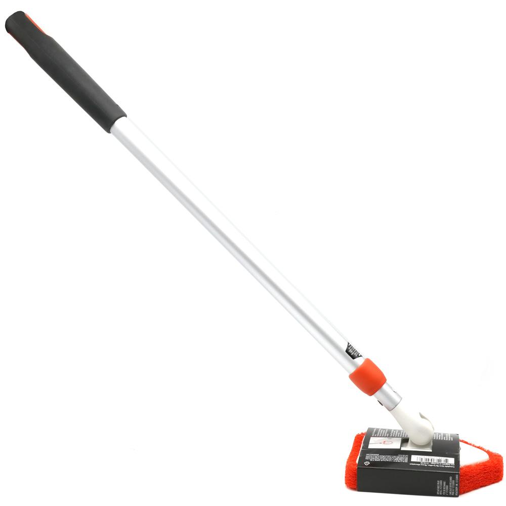 OXO Good Grips Stainless Steel Squeegee & Good Grips Extendable Tub and  Tile Scrubber