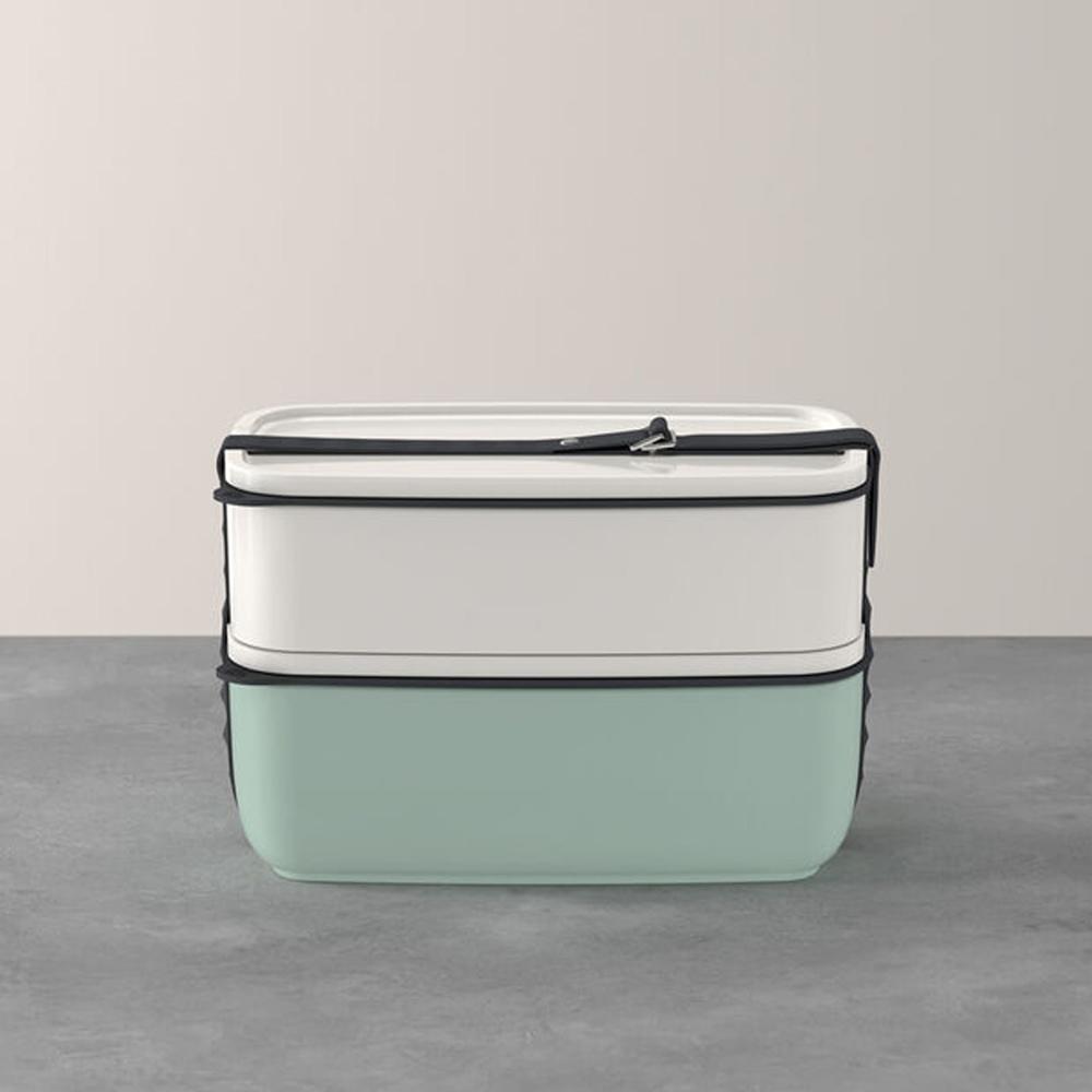 ToGo&ToStay lunch box, 13 x 10 x 6 cm, rectangular, white