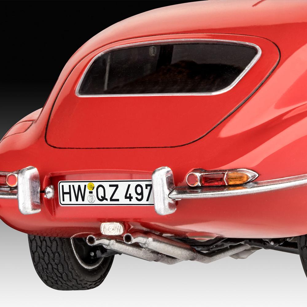 Revell Jaguar EType Car Model Kit (Level 3) (Scale 124)
