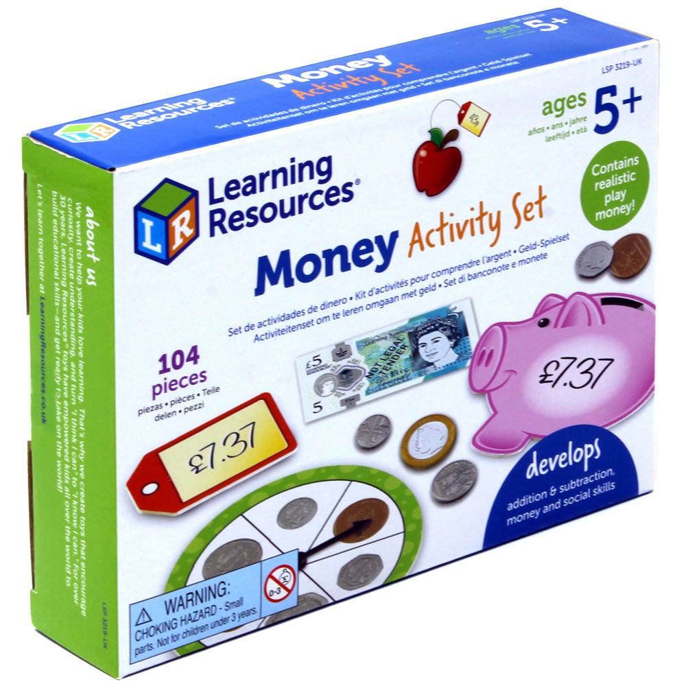 Learning Resources Money Activity Set with UK Play Money