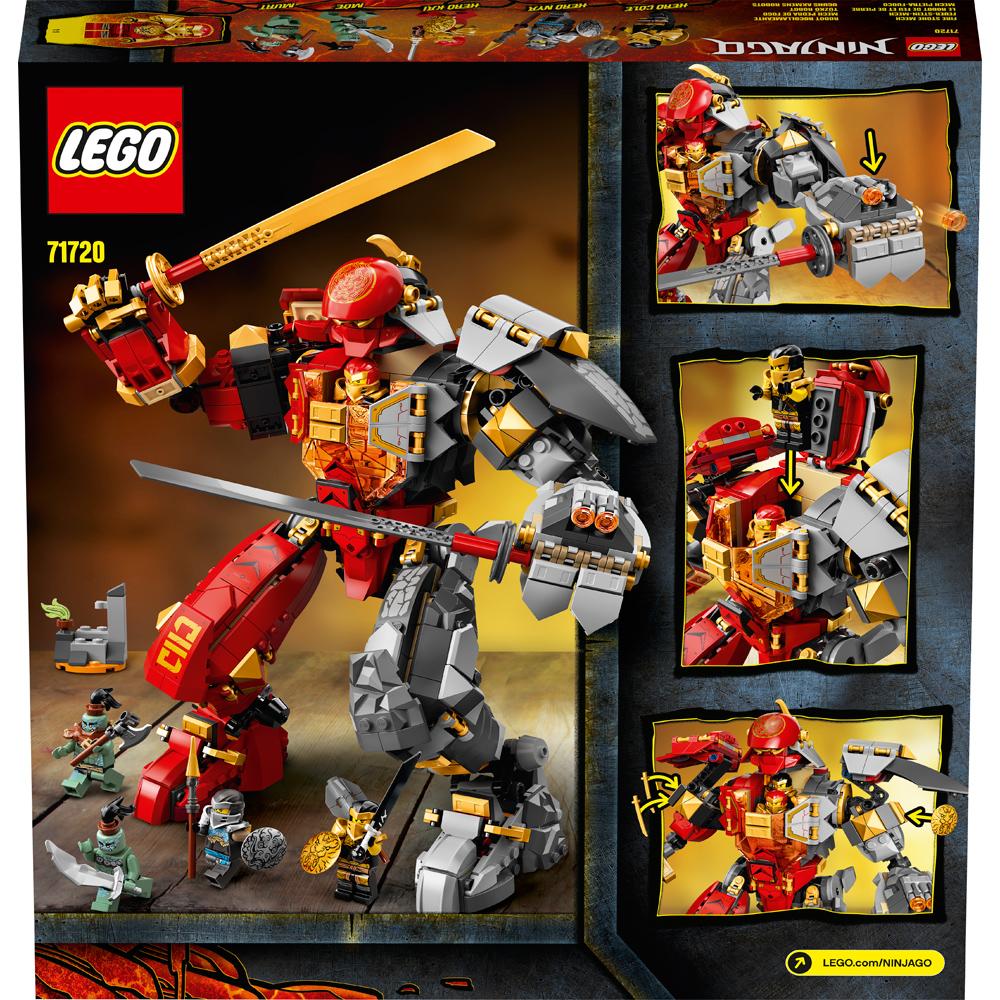 LEGO Ninjago Fire Stone Mech Building Set LEGO Ninjago Fire Stone Mech Building Set