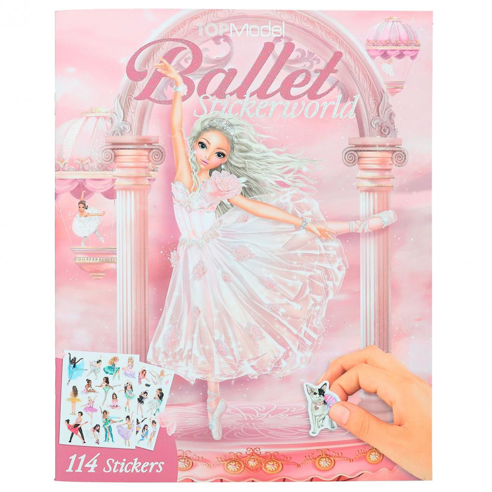 Depesche TOPModel Ballet Stickerworld Book with 20 Pages and 144 Stickers 0412123_A