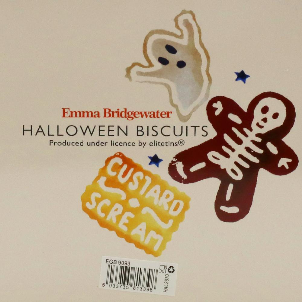 View 5 Emma Bridgewater Halloween Biscuits Deep Rectangular Metal Storage Tin HAL2670