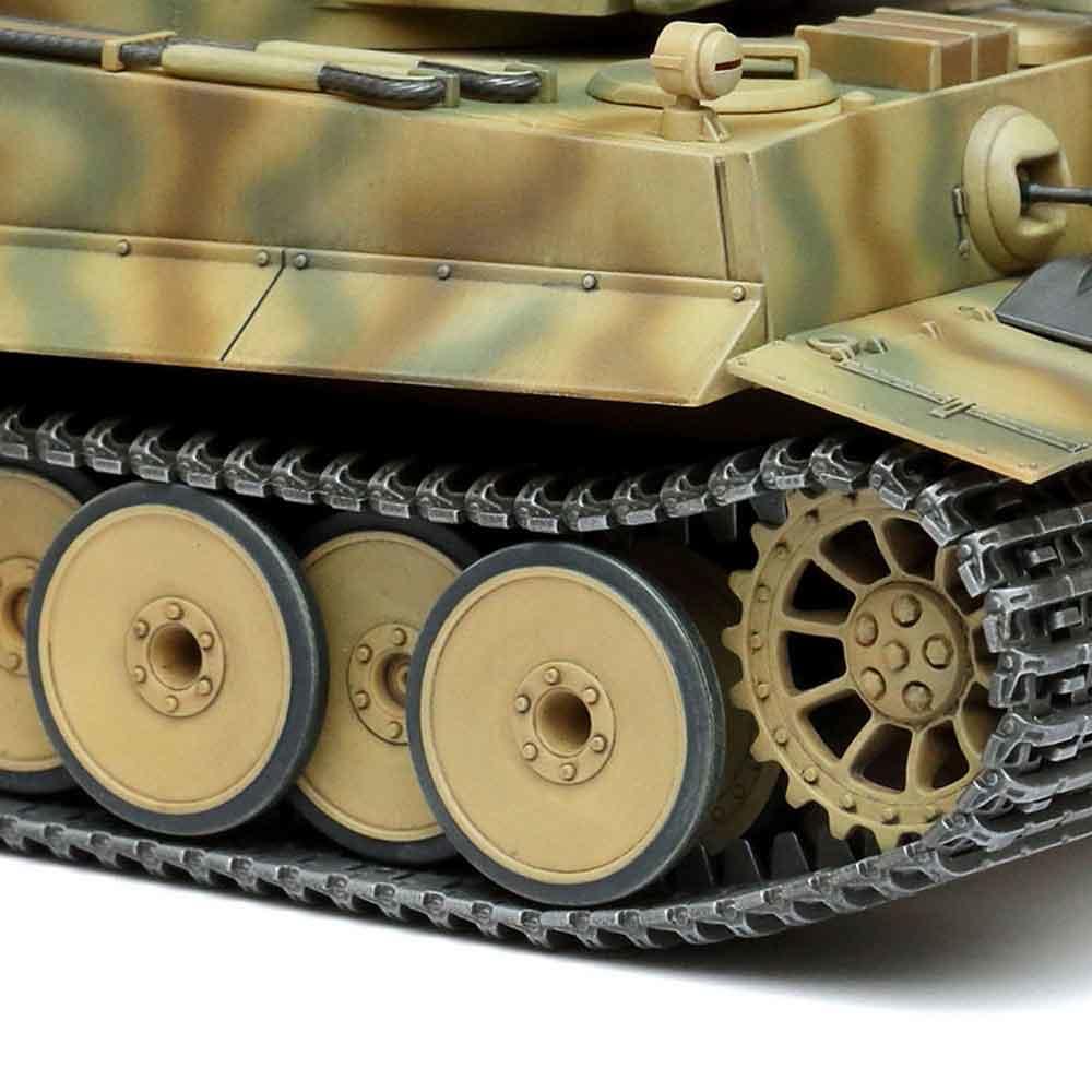 View 4 Tamiya Tiger I Early Production Eastern Front Tank Model Kit Scale 1:48 32603