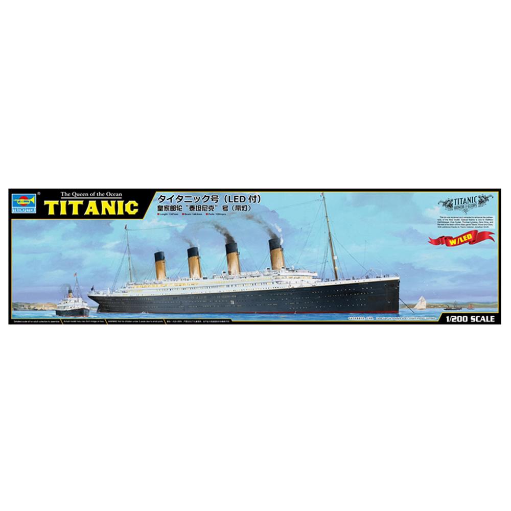 Trumpeter RMS Titanic Queen of the Ocean USB LED Light Set Model Kit Scale 1:200 PKTM03719