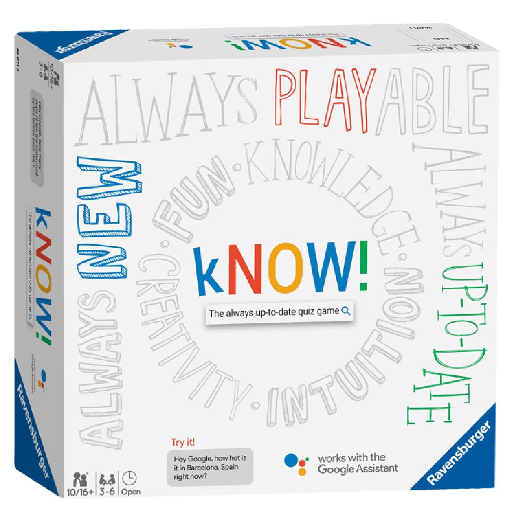 Ravensburger kNOW! The Always Up-to-date Quiz Game 26071