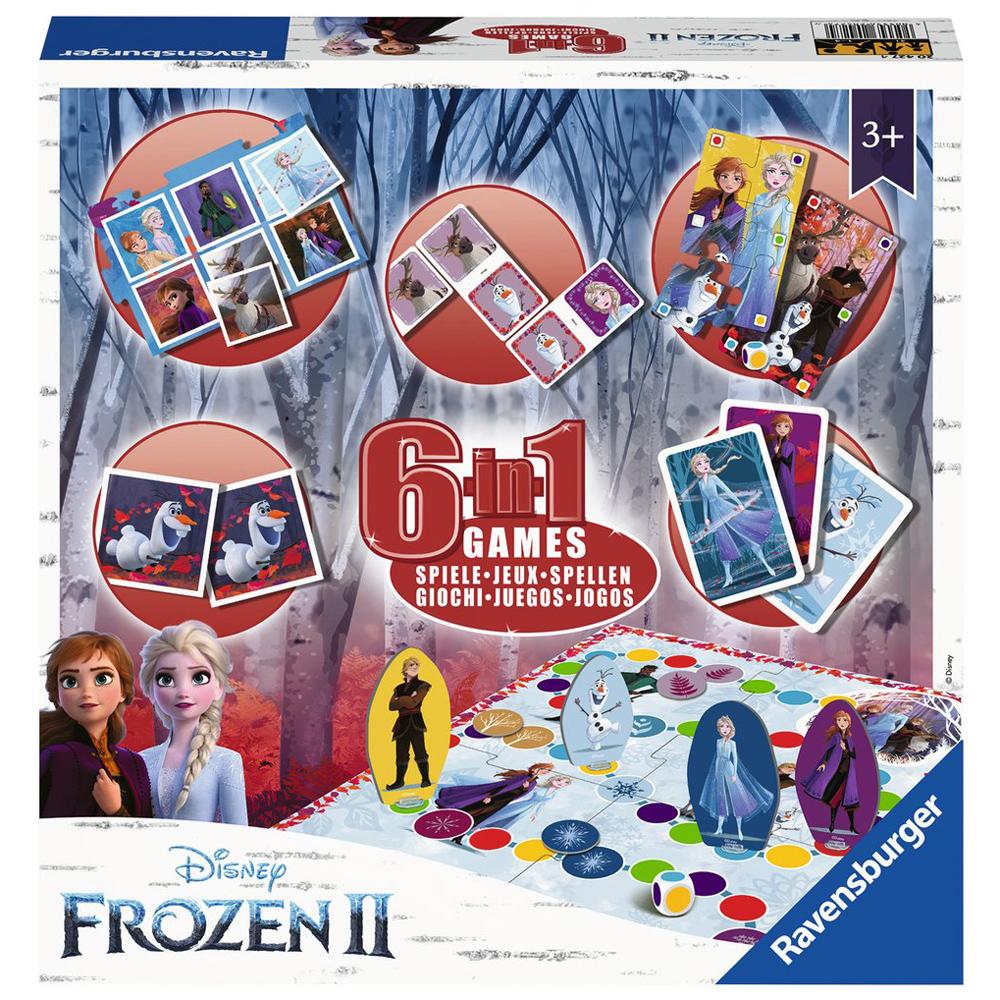 Ravensburger Disney Frozen II 6-in-1 Classic Games Collection 20427