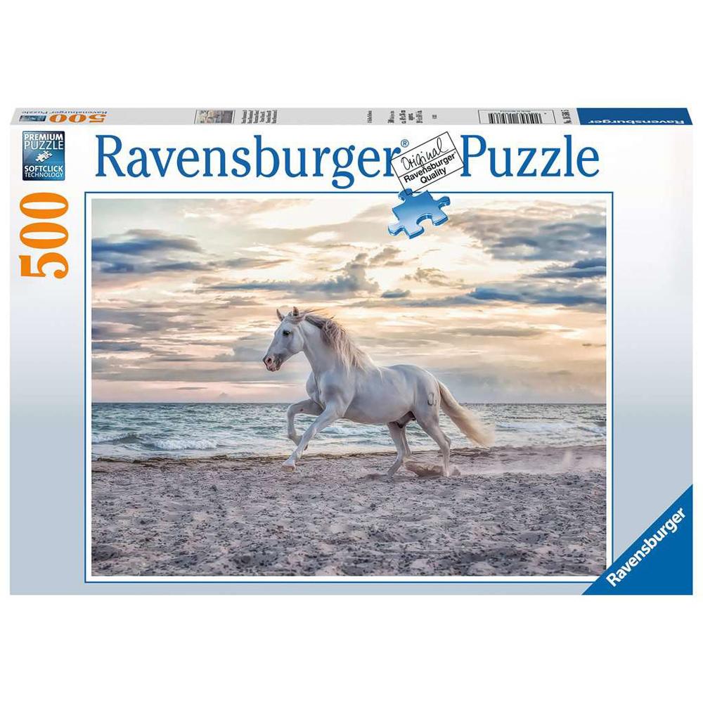 Ravensburger Evening Gallop Horse 500 Piece Jigsaw Puzzle 16586