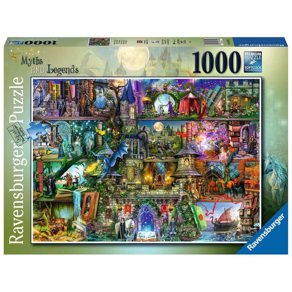 Ravensburger Myths & Legends 1000 Piece Jigsaw Puzzle 16479
