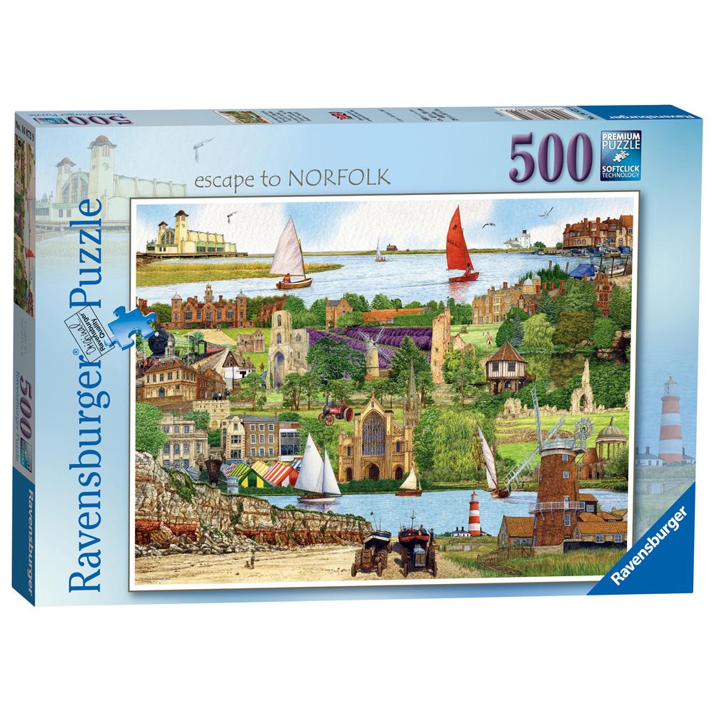 Ravensburger Escape to Norfolk 500 Piece Jigsaw Puzzle 16872