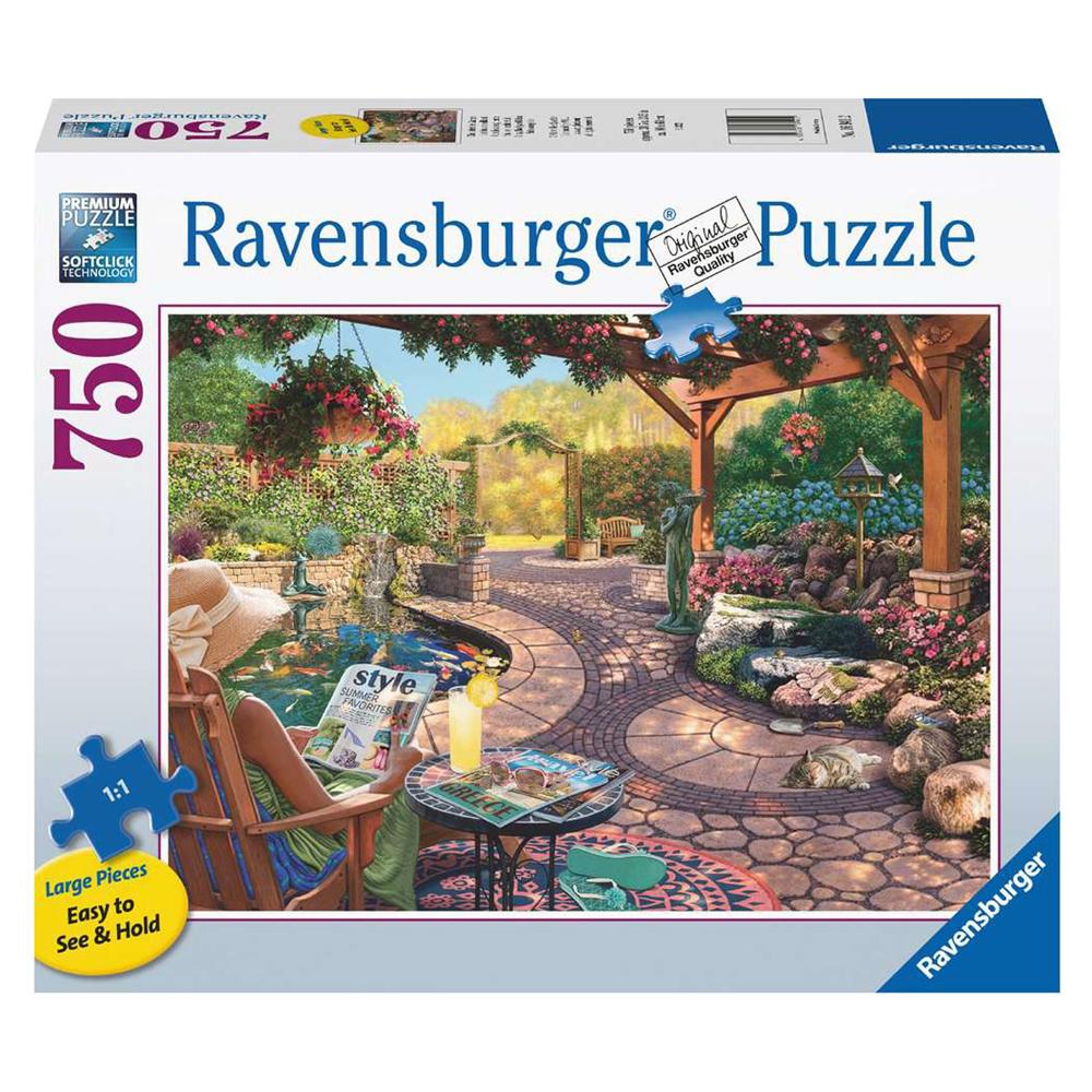 Ravensburger Cozy Backyard Bliss 750 Piece Jigsaw Puzzle 16941