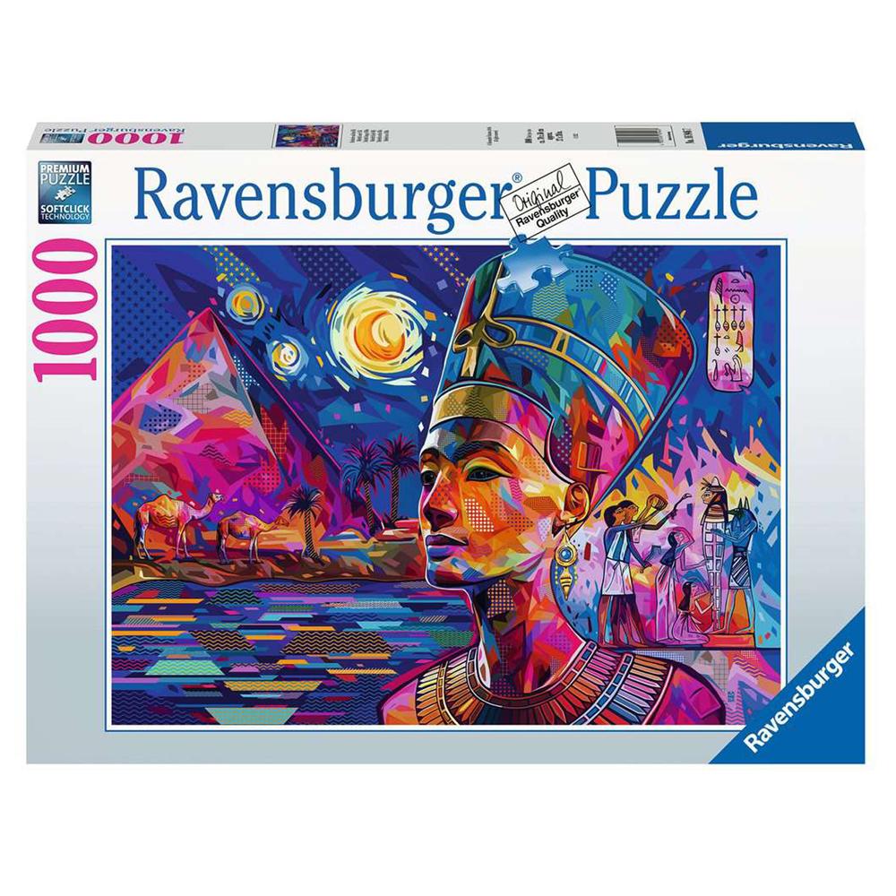 Ravensburger Nefertiti on the Nile 1000 Piece Jigsaw Puzzle 16946